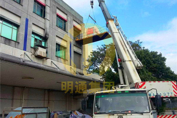 广州某科技企业设备吊装搬运综合服务